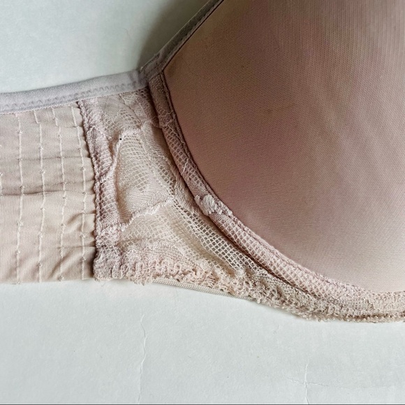 Fantasie Pale Pink Nude Molded Cup Bra 34DD - Picture 8 of 10